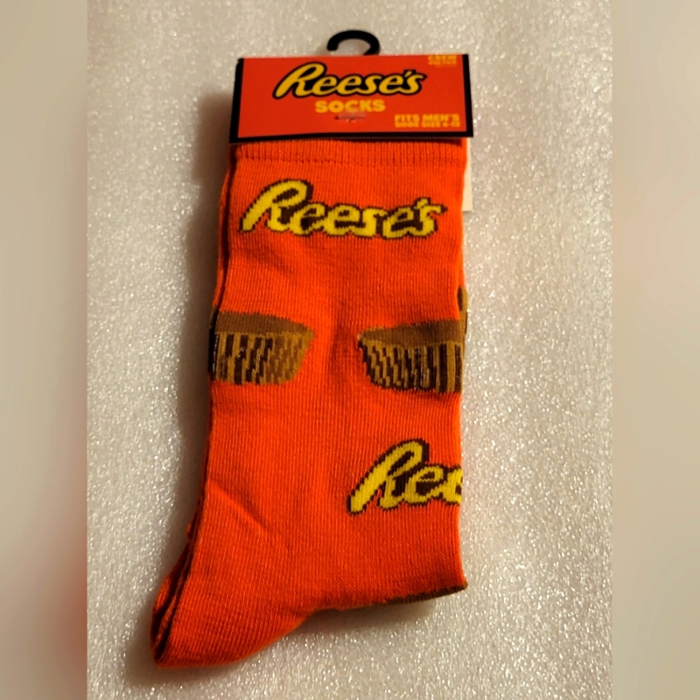 New Reese's Novelty Crew Socks